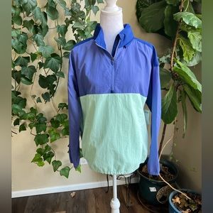 OLD NAVY Girls Nylon Color Block Pull Over Winder Breaker | XXL (16)